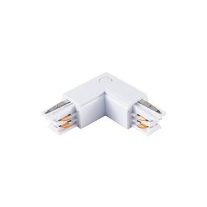 Konektor pro svítidla v lištovém systému 3-fázový TRACK bílá typ L obraz