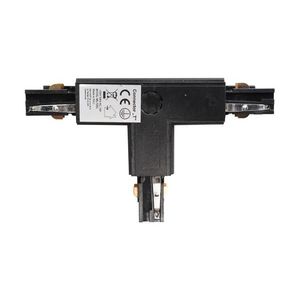 Konektor pro svítidla v lištovém systému 3-fázový TRACK černá typ T obraz