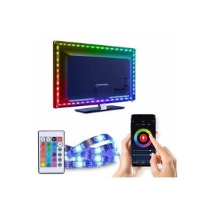 LED WiFi Smart RGB pásek pro TV - 4x50cm, USB - (WM58) obraz