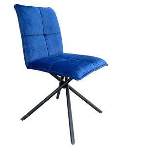 Židle Lunita Modrá obraz
