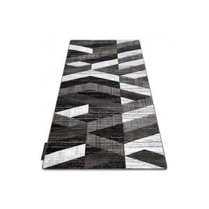 Dywany Lusczow Kusový koberec ALTER Bax pruhy šedý, velikost 120x170 obraz