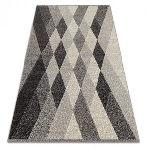 Dywany Lusczow Kusový koberec FEEL DIAMANT šedý, velikost 120x170 obraz