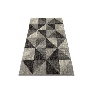 Dywany Lusczow Kusový koberec FEEL Triangle šedý, velikost 120x170 obraz