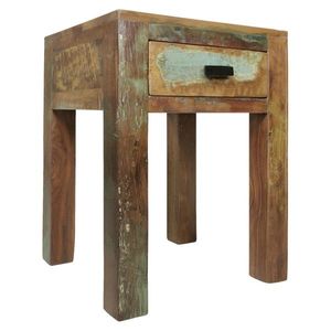 Noční stolek z mangového dřeva Kalkutta obraz