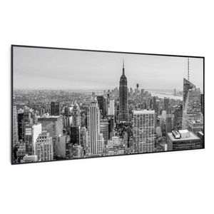 Klarstein Wonderwall Air Art Smart, infračervený ohřívač, 120 x 60 cm, 700 W, New York City obraz