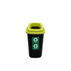 PLAFOR - Koš odpadkový 45l ke třídění odpadu zelený obraz