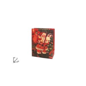 PROHOME - Taška vánoční Santa 25x20x8cm obraz