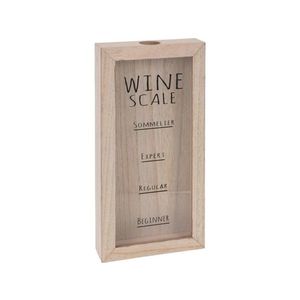 PROHOME - Dekorace Wine Scale 30x15cm obraz