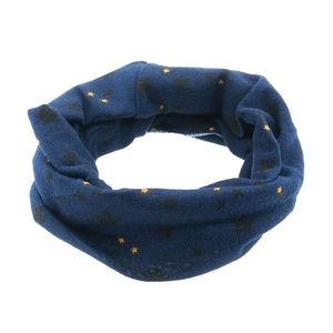 Dětský modrý šátek na krk - 38*25 cm MLSCC0004BL obraz