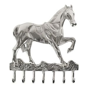 Stříbrný nástěnný věšák kůň Horse - 4*36*41, 5cm ABKP obraz