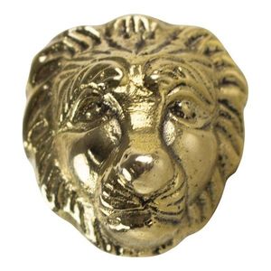 Zlatá úchytka lev - 3, 4*3, 4*6cm EHGDKL obraz