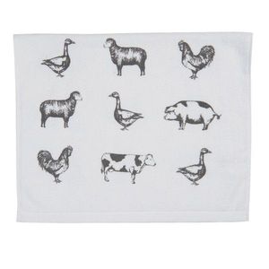 Kuchyňský froté ručník Country Life Animals - 40*66 cm CTCLA obraz
