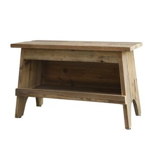 Dřevěná retro stolička s úložným prostorem Bunien - 50*24*31cm 41523-00 obraz