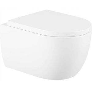 MEXEN/S Carmen Závěsná WC mísa včetně sedátka, duroplast, bílá 30880200 obraz