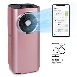 Klarstein Kraftwerk Smart 10K, mobilní klimatizace, 3 v 1, 10.000 BTU, ovládání pomocí aplikace, dálkové ovládání obraz