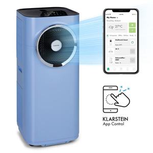 Klarstein Kraftwerk Smart 12K, mobilní klimatizace, 3 v 1, 12.000 BTU, ovládání pomocí aplikace, dálkové ovládání obraz