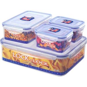 LOCK&LOCK Dóza na potraviny LOCK sada 4ks obraz
