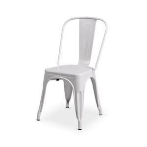 Bistro židle Paris inspirovaná TOLIX - bílá obraz