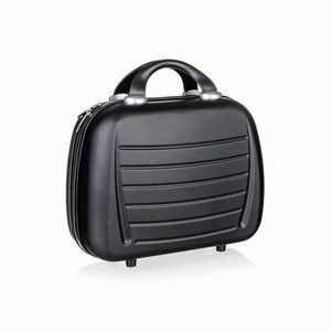 Pretty UP Cestovní skořepinový kufřík ABS16, vel. 15, černá obraz