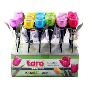 TORO Solární venkovní LED světlo tulipán obraz