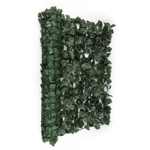 Blumfeldt Fency Dark Ivy, plot na ochranu před pozorováním, ochrana před větrem, 300 x 100 cm, břečťan, tmavě zelený obraz