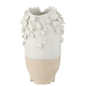 Keramická váza s květy sasanky Anemone - Ø22*38 cm 1148 obraz