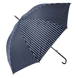 Bílo-černý deštník pro dospělé s pruhy - Ø 100*88 cm JZUM0051 obraz