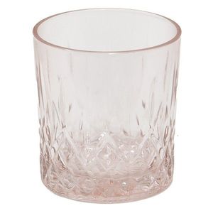 Růžová nápojová sklenička Water Pink - Ø 8*9 cm / 300 ml 6GL4266P obraz