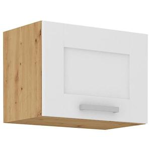 Kuchyňská skříňka LUNA bílá mat/artisan 50gu-36 1f obraz