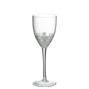 Sklenička na bílé víno Silver - Ø 7, 5*21, 5 cm 68260 obraz