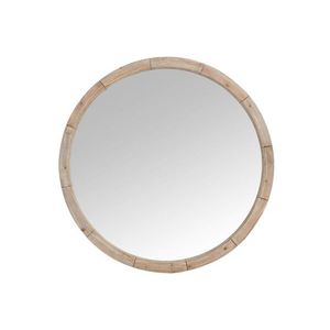 Kulaté dřevěné nástěnné zrcadlo Mind - Ø122*7cm 72569 obraz