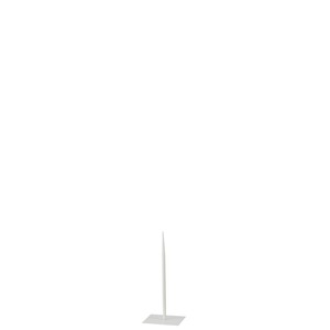 Bílý kovový stojan na toaletní papír S - 14*14*34 cm 75978 obraz