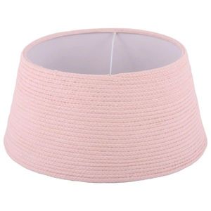 Světlounce růžové provázkové stínidlo na stolní lampu - Ø35*17 cm/ E27 8501716428192 obraz