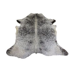Bílo-černý koberec z hovězí kůže Cowhide salt pepper - 200*0, 5*240cm/3-4m² 18696 obraz