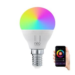 NEO LITE Smart žárovka LED E14 6W RGB+CCT barevná a bílá, stmívatelná, WiFi, P45 obraz