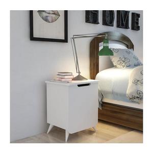 Noční stolek ESLA 60x49 cm bílá obraz