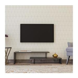 TV stolek OVIT 45x120 cm antracit/černá obraz