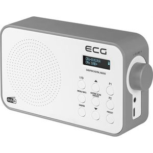 ECG RD 110 radiopřehrávač, bílá obraz