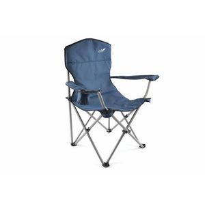 Divero 35104 Skládací kempingová židle XL - modrá obraz