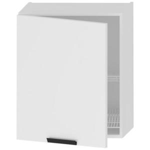 Kuchyňská Skříňka Denis W60su Alu bílý puntík obraz