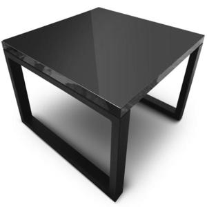 Konferenční stolek Moarti černý lesk obraz