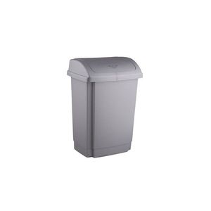 PROHOME - Koš odpadkový SWING 15L šedý obraz