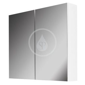 Kielle Vega Zrcadlová skříňka, 60x73x15 cm, lesklá bílá 50118600 obraz