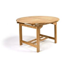 Divero Rozšiřitelný zahradní stůl z týkového dřeva Garth obraz