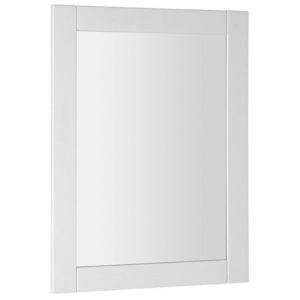 AQUALINE FAVOLO zrcadlo v rámu 70x90cm, bílá mat FV090 obraz