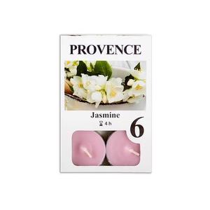 Provence Čajová svíčka 6ks jasmín obraz