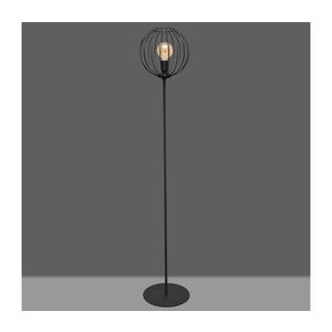 Stojací lampa MERCURE 1xE27/60W/230V černá obraz