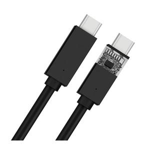 USB kabel USB-C 2.0 konektor 1m černá obraz