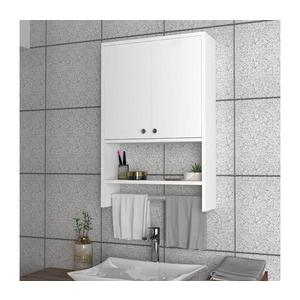 Koupelnová nástěnná skříňka VIRA 90x59 cm bílá obraz
