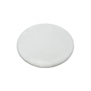 Dywany Lusczow Kulatý koberec BUNNY bílý, velikost kruh 100 obraz